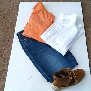 Time And Tru faded Blue Denim Jeans Women Size: 14  high Rise